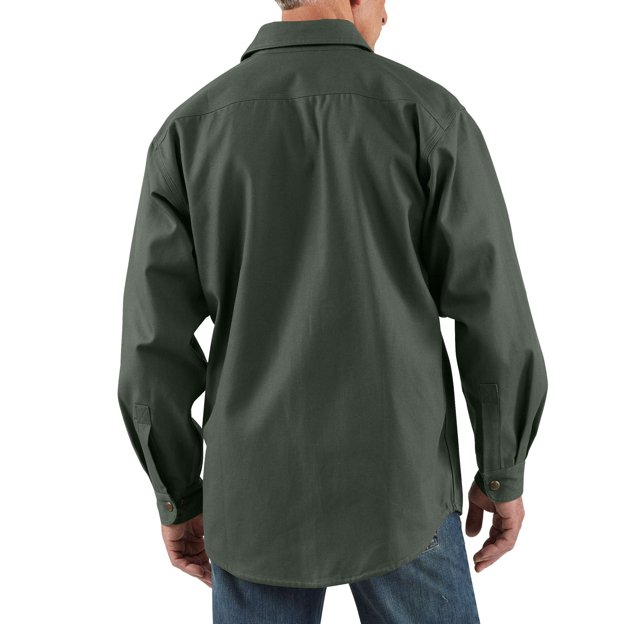 Classic Canvas Shirt Jac - Image 2