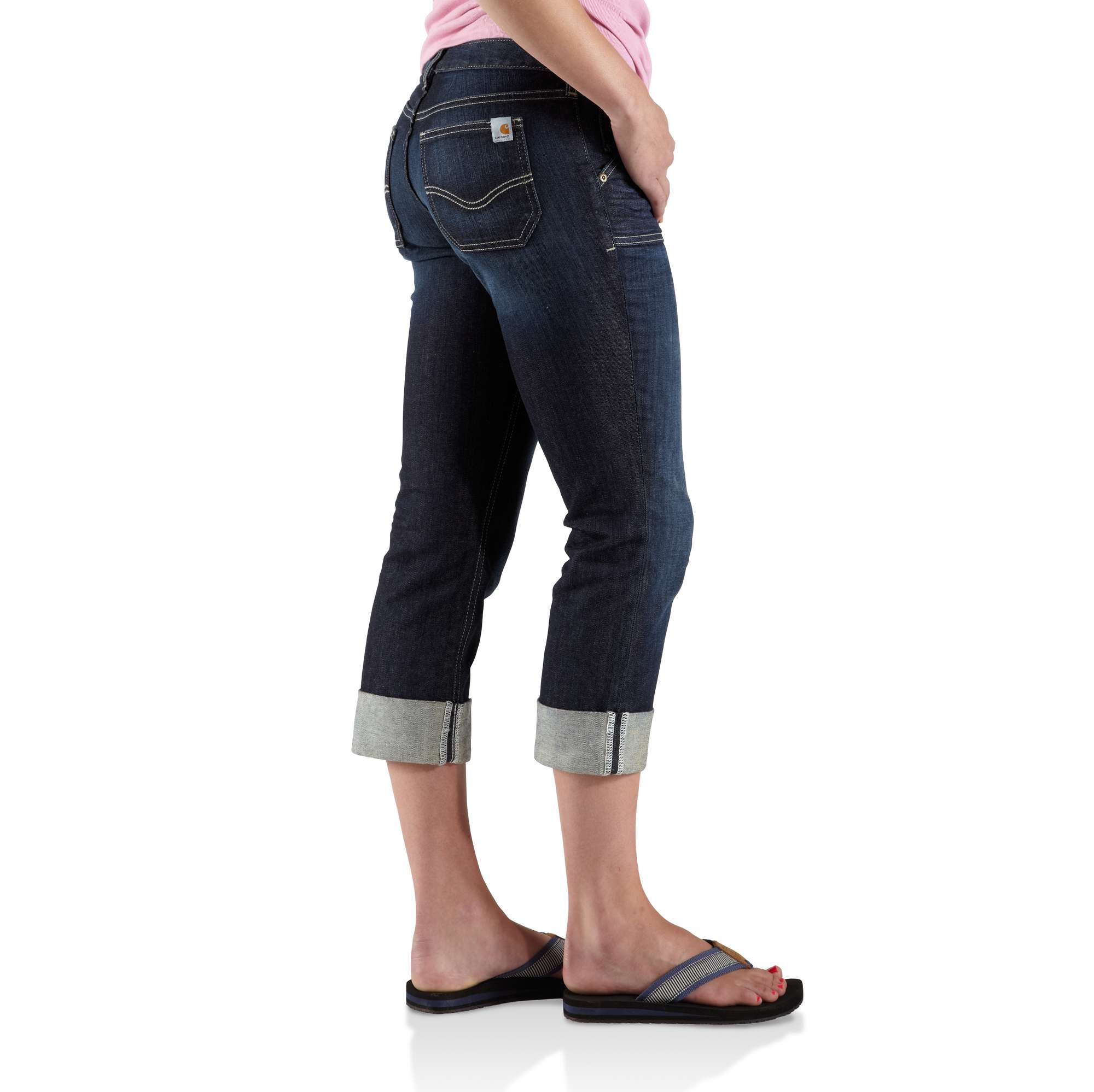Denim Curvy-Fit Tomboy Cropped Pant - Image 3