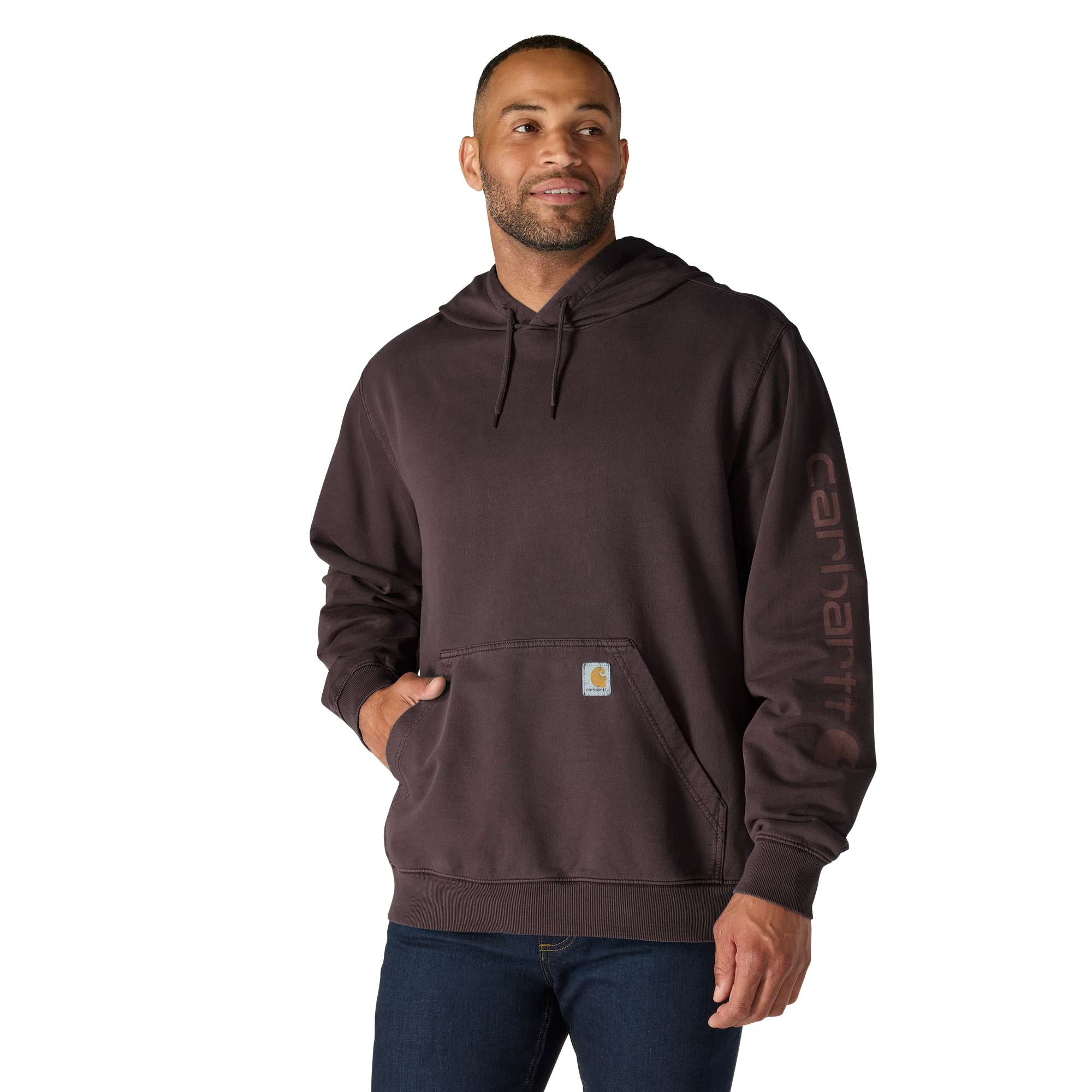 Durham Garment Dyed Logo Sweatshirt