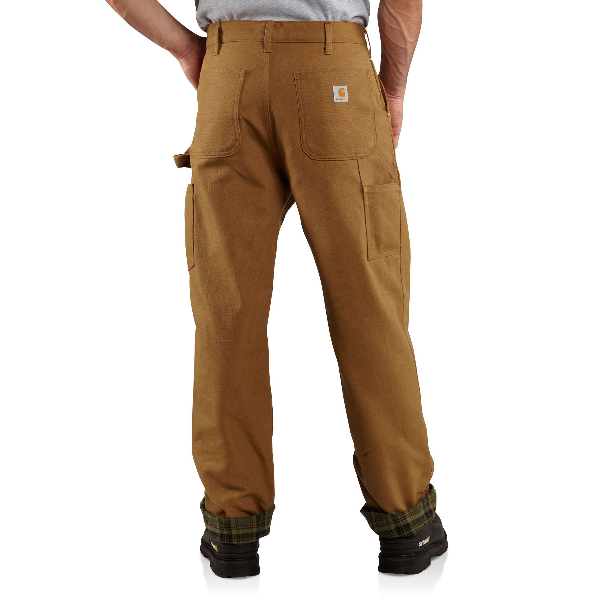 Firm Duck Double Front Dungaree Flannel Lined - Image 2