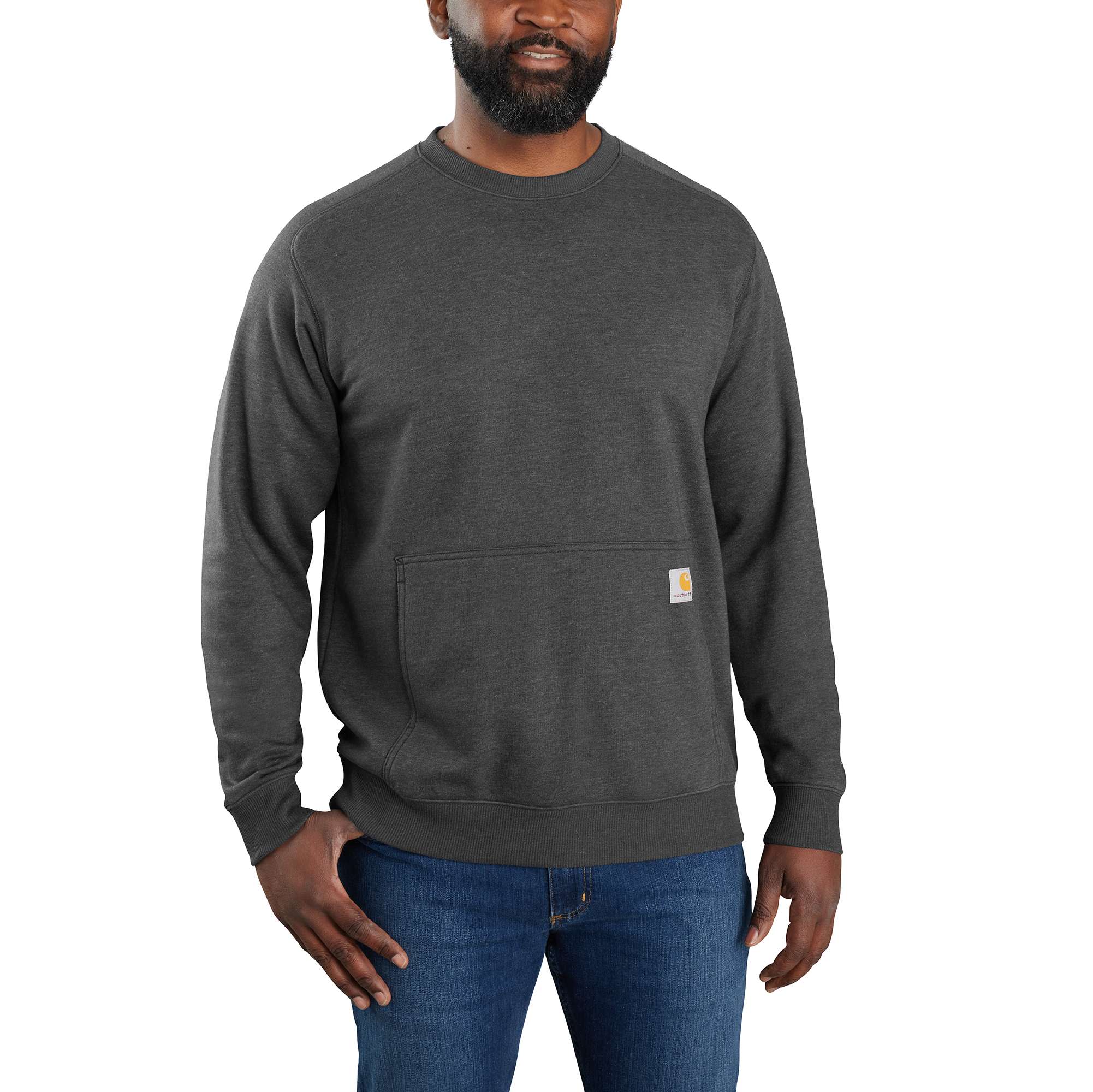 Force Relaxed Fit Lightweight Crewneck Sweatshirt