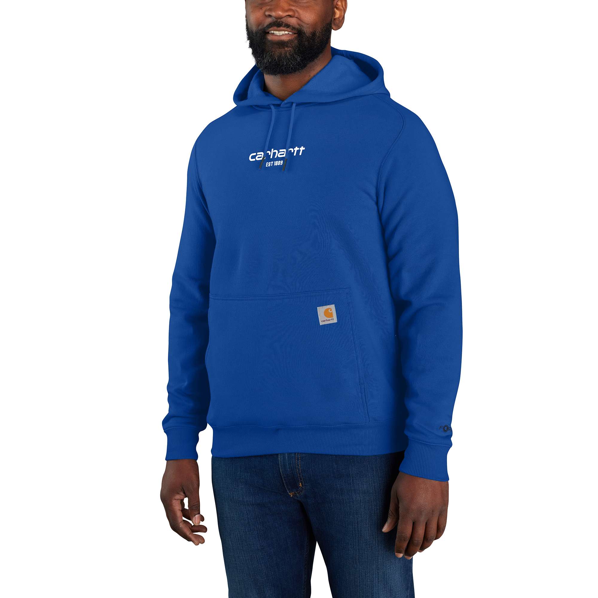 Force Relaxed Fit Lightweight Logo Graphic Sweatshirt