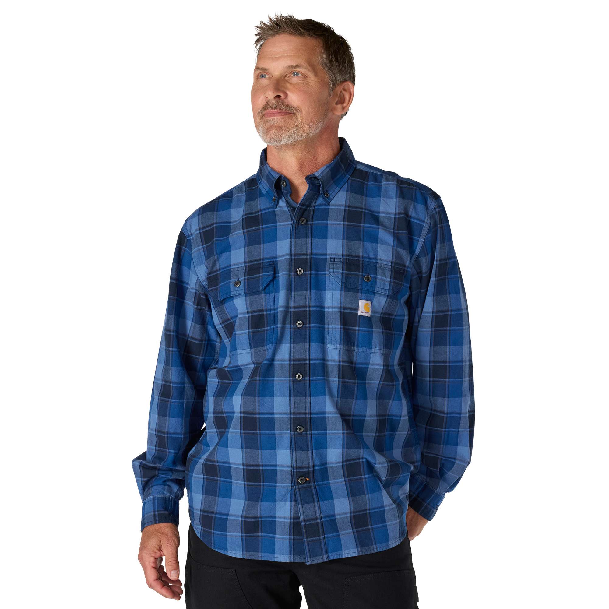 Fort Loose LS Plaid Shirt
