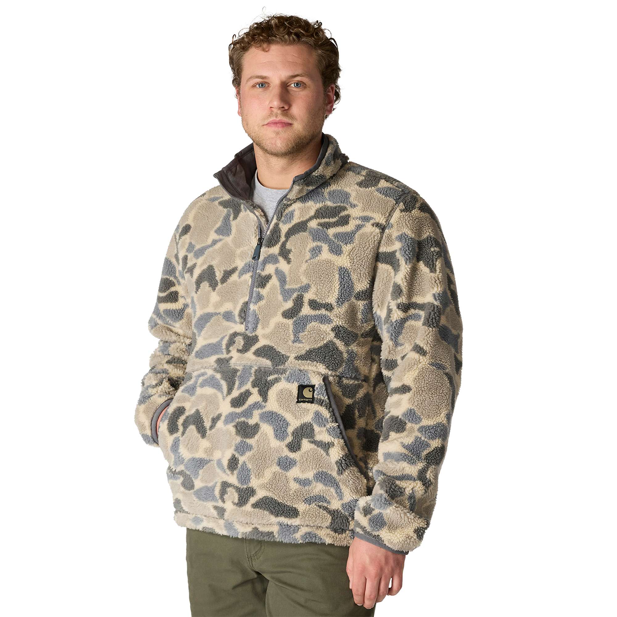 Loose Fit Fleece Pullover - 2 Warmer Rating