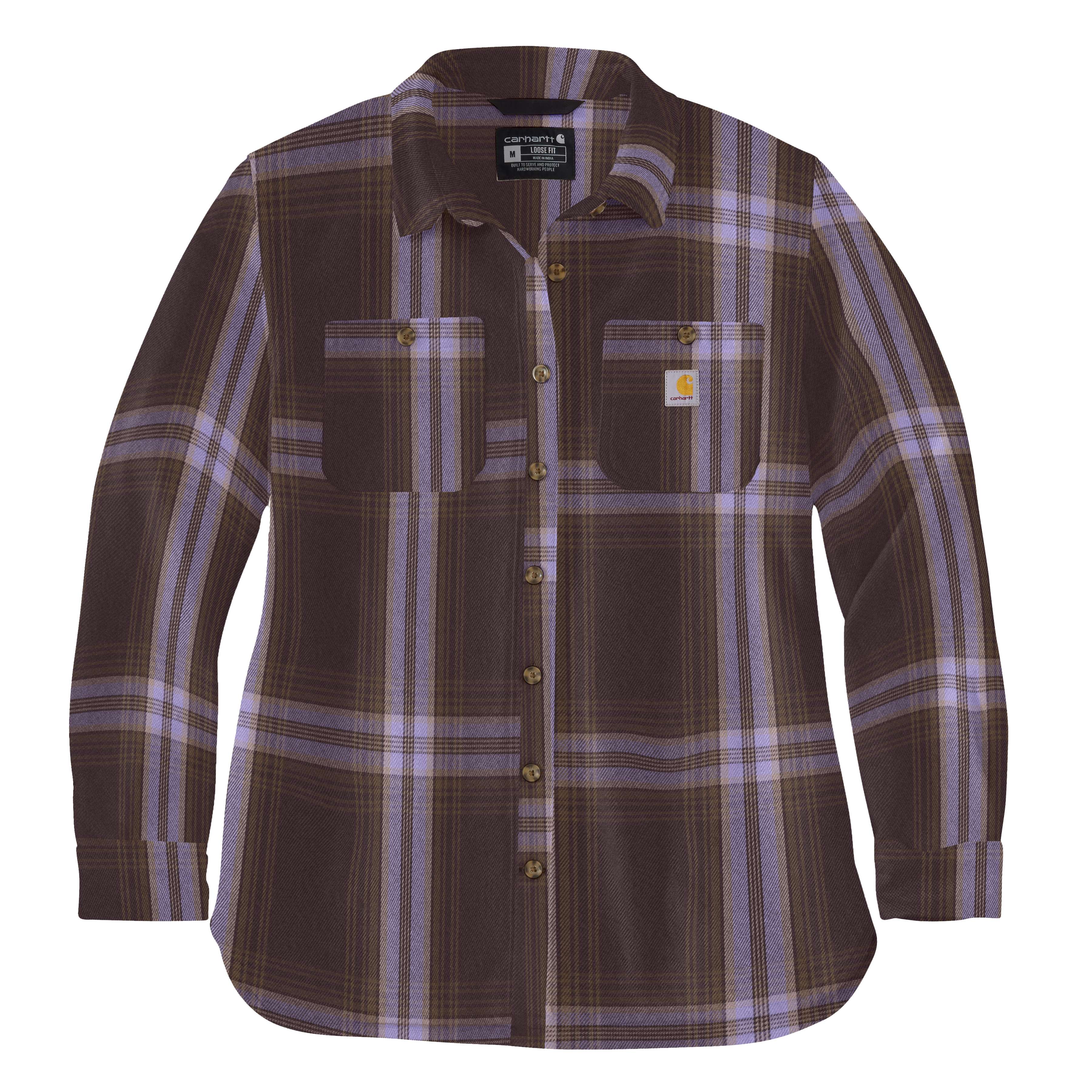 Loose Fit Twill Shirt Jac