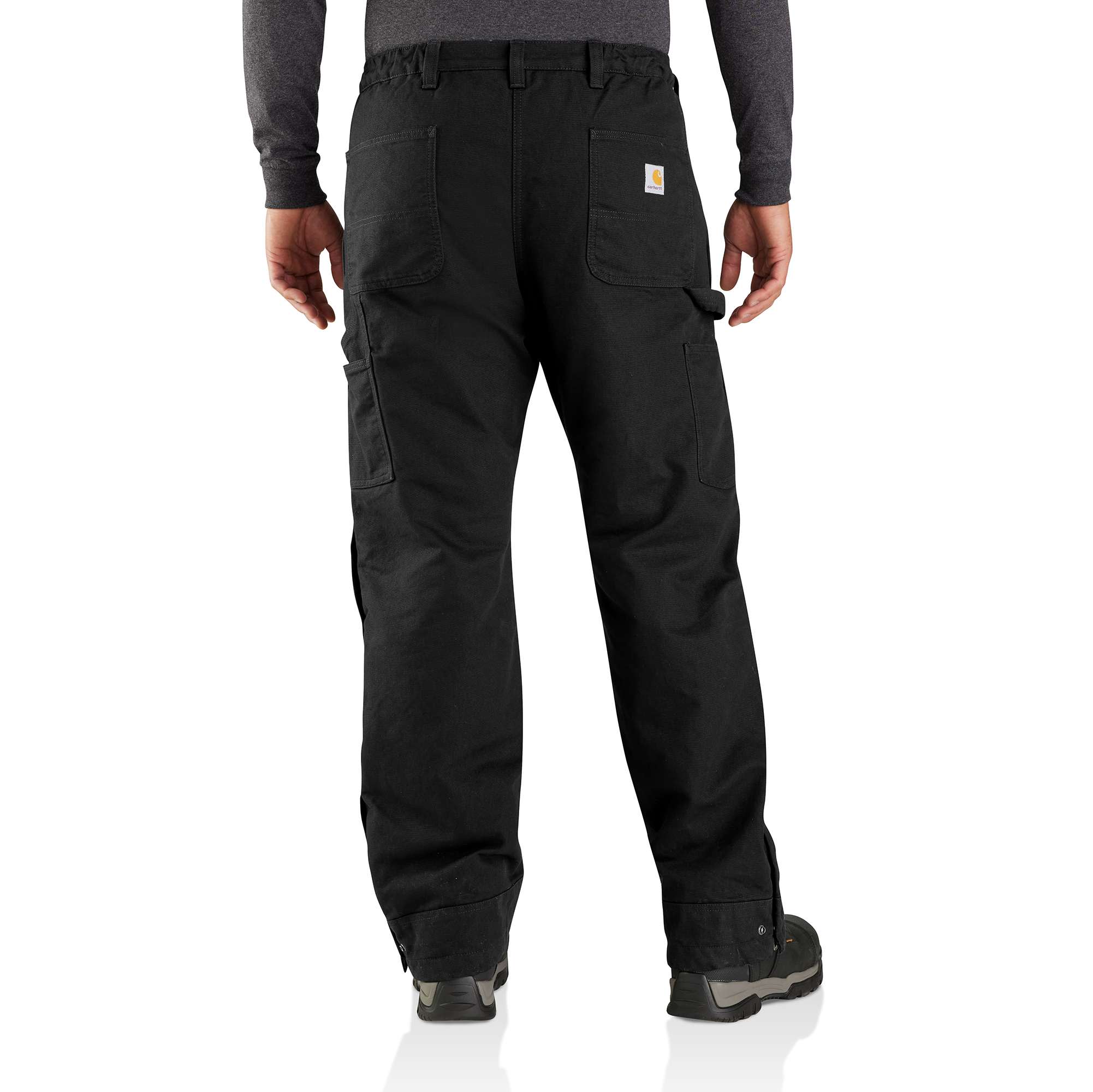 Loose Fit Washed Duck Insulated Pant - Image 2