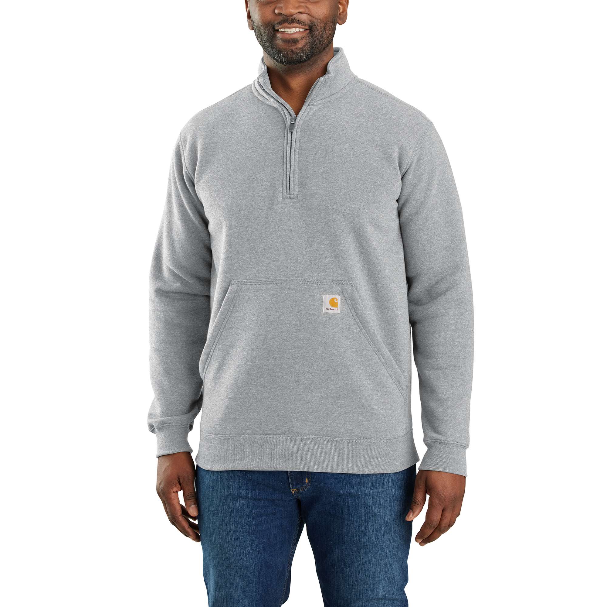 Marquette 1/4-Zip Mock-Neck Sweatshirt