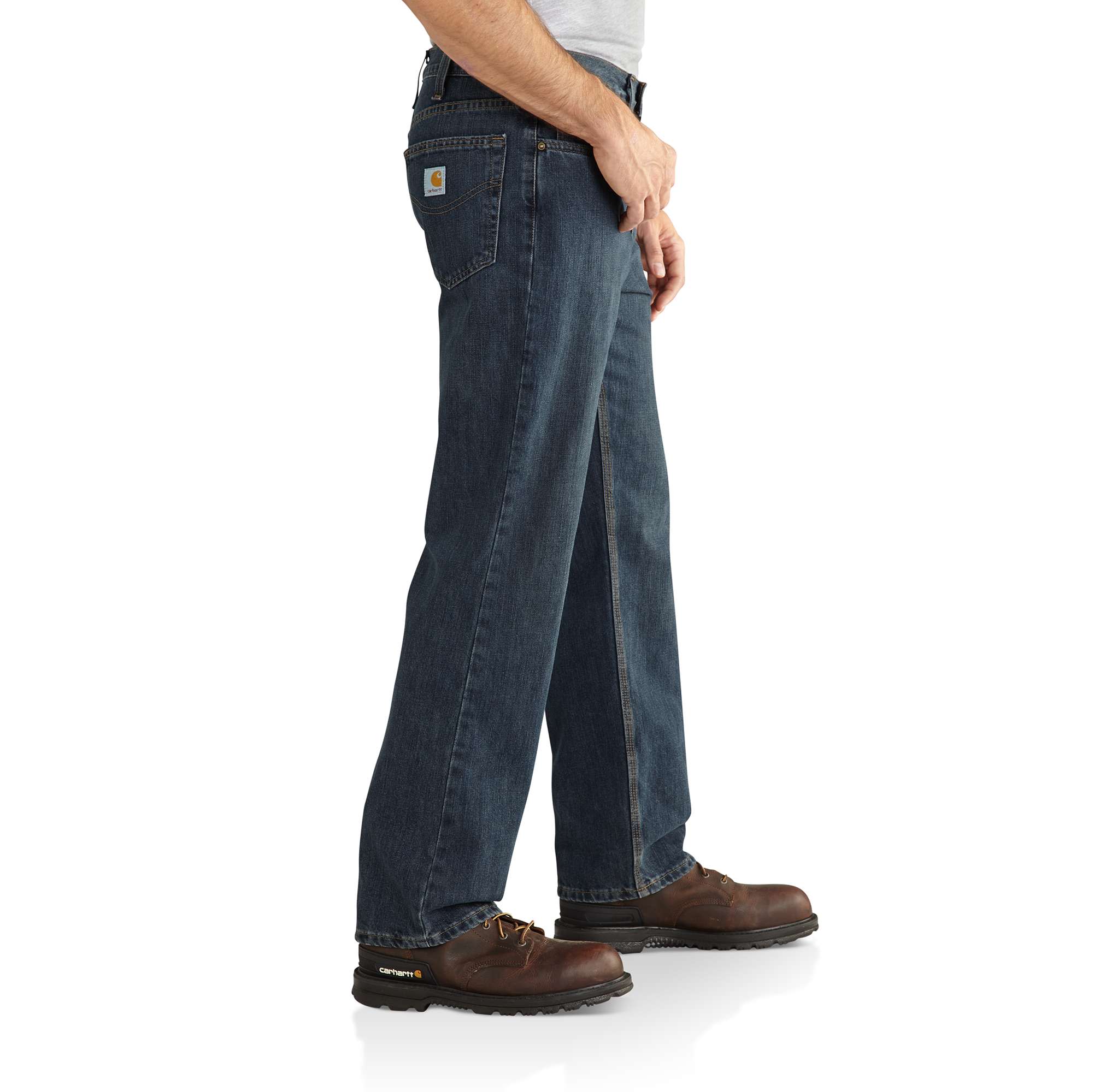 Men's 5-Pocket Jeans - Relaxed Fit - Midweight - Image 3