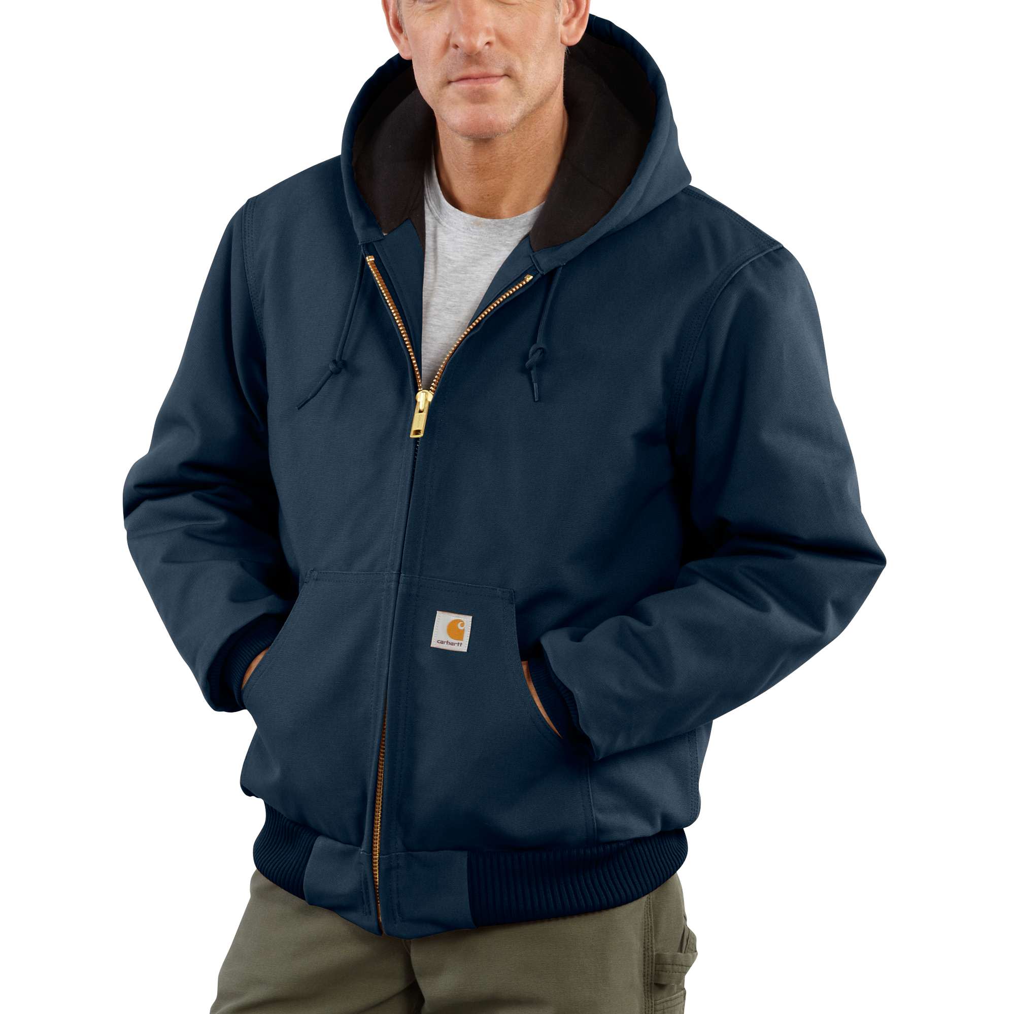 Men's Flannel-Lined Active Jac - Loose Fit - Firm Duck - 3 Warmest Rating