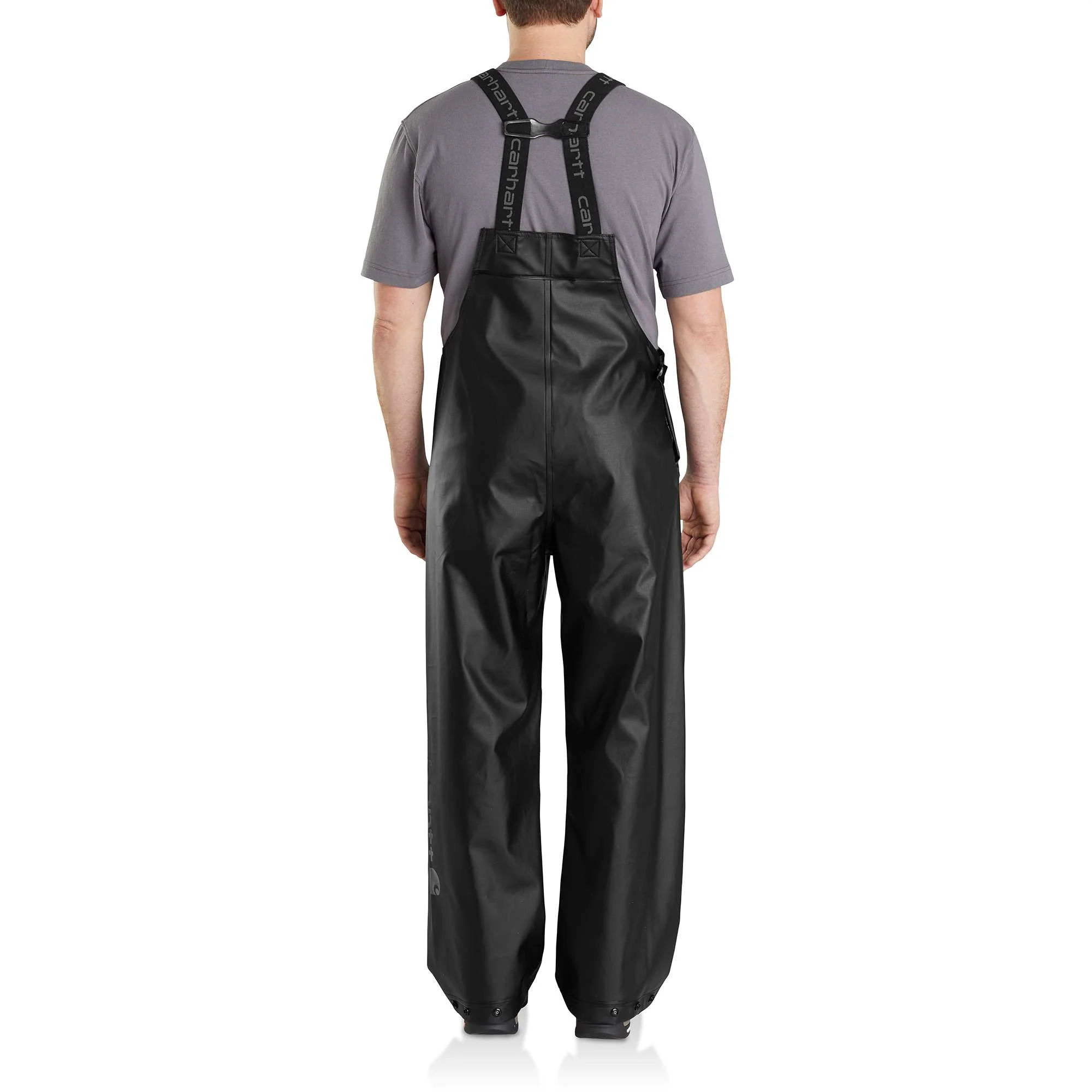Midweight Waterproof Rainstorm Bib Overalls - Image 2
