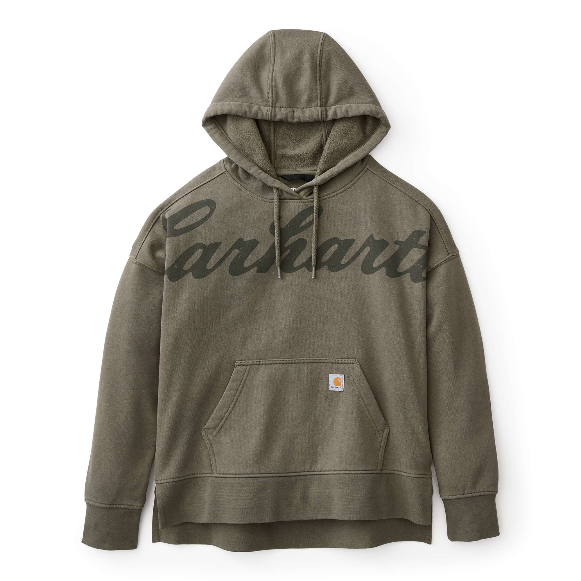 Oversized-Fit Midweight Hooded Graphic Sweatshirt