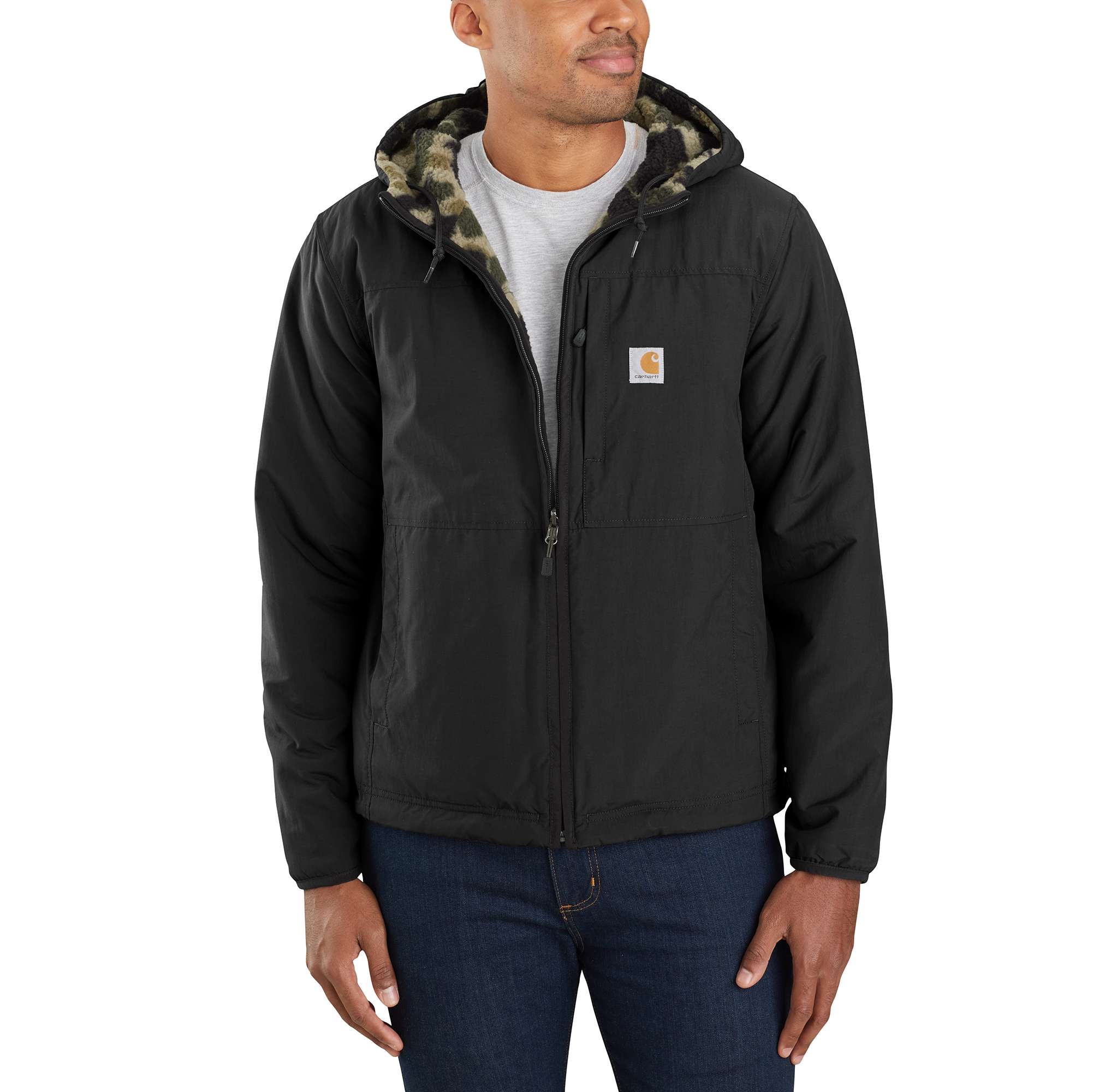 Rain Defender® Relaxed Fit Fleece Reversible Jacket - Image 2