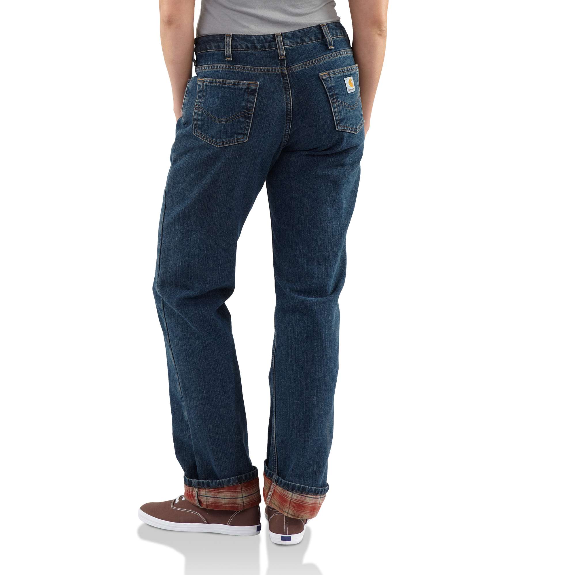 Relaxed-Fit Jean Flannel Lined - Image 2