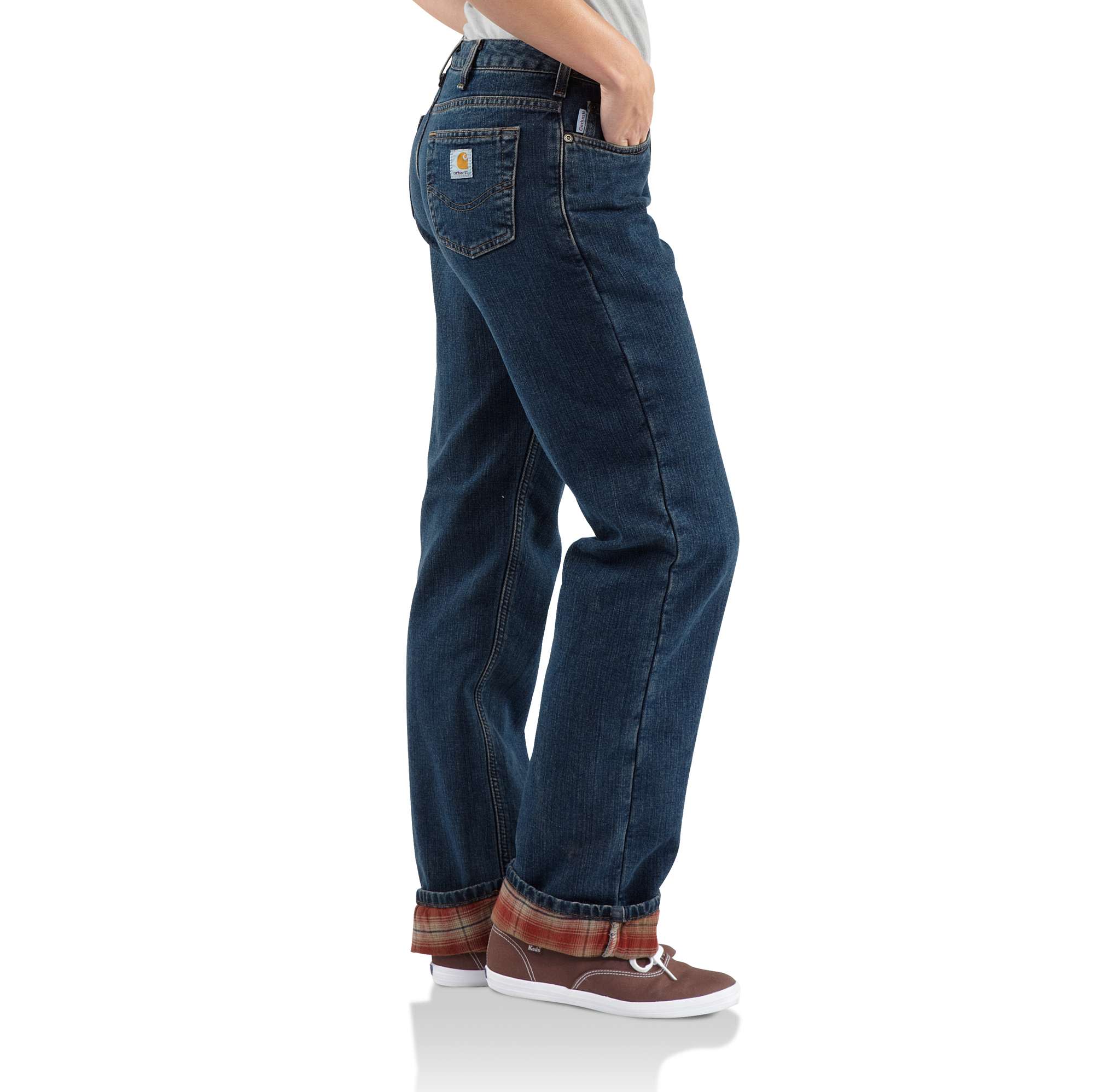 Relaxed-Fit Jean Flannel Lined - Image 3