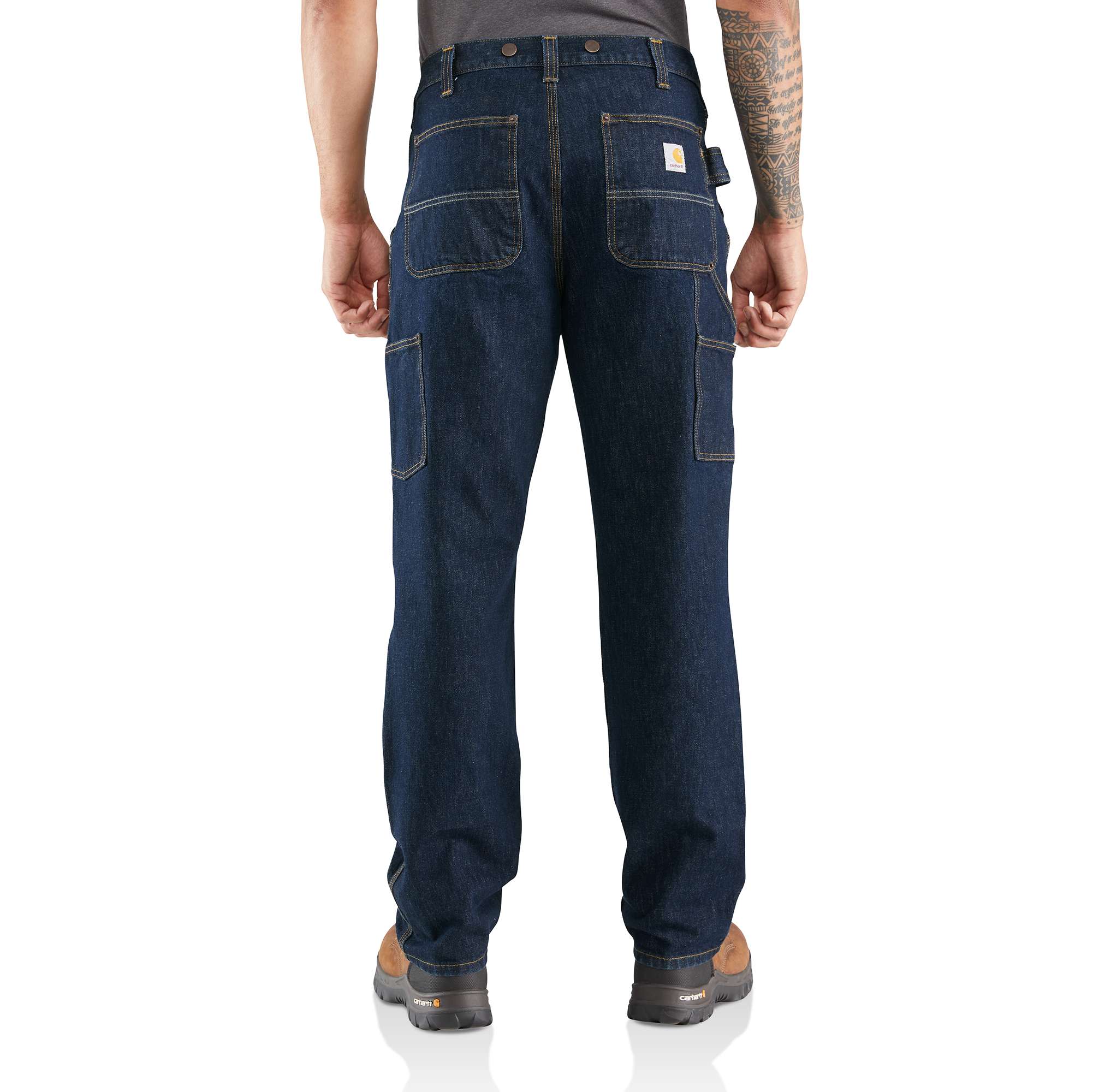 Relaxed Straight Rugged Flex™ Double-Front Denim Logger - Image 2