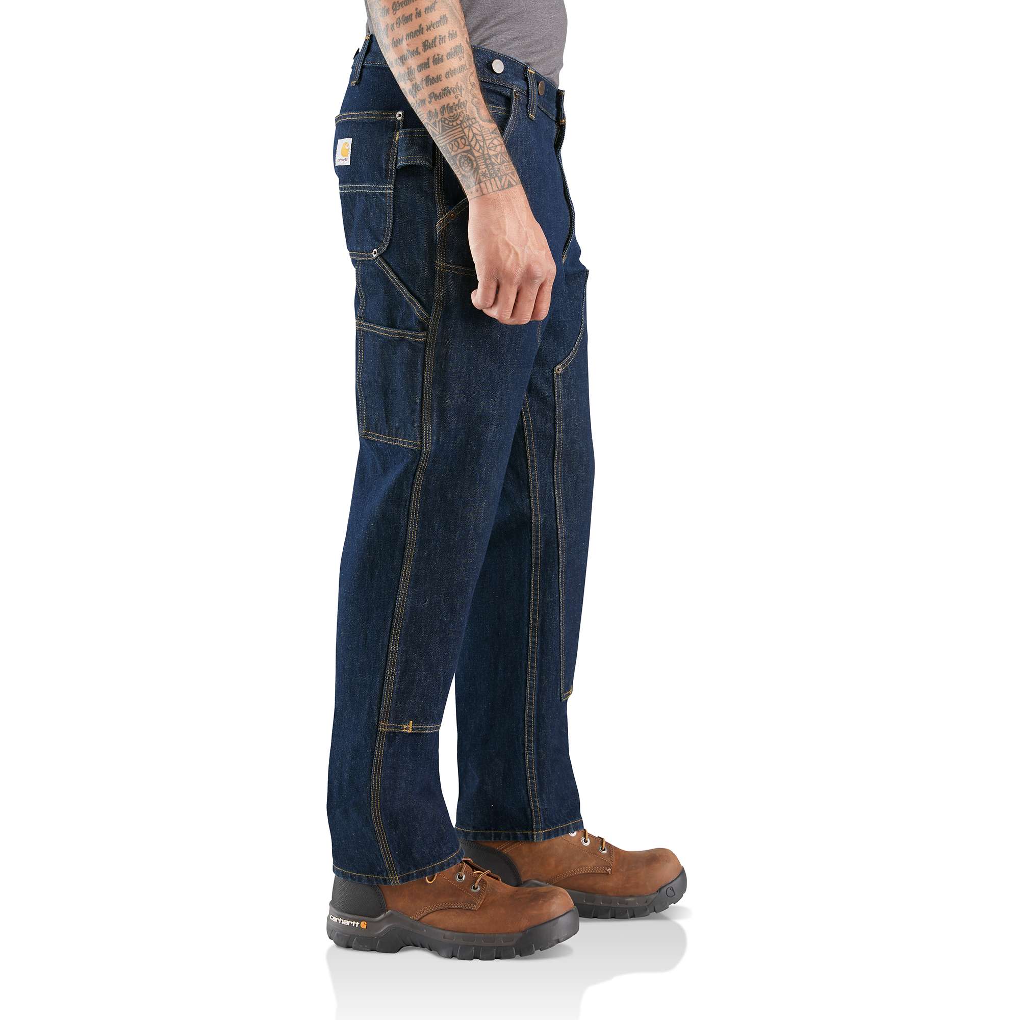 Relaxed Straight Rugged Flex™ Double-Front Denim Logger - Image 3
