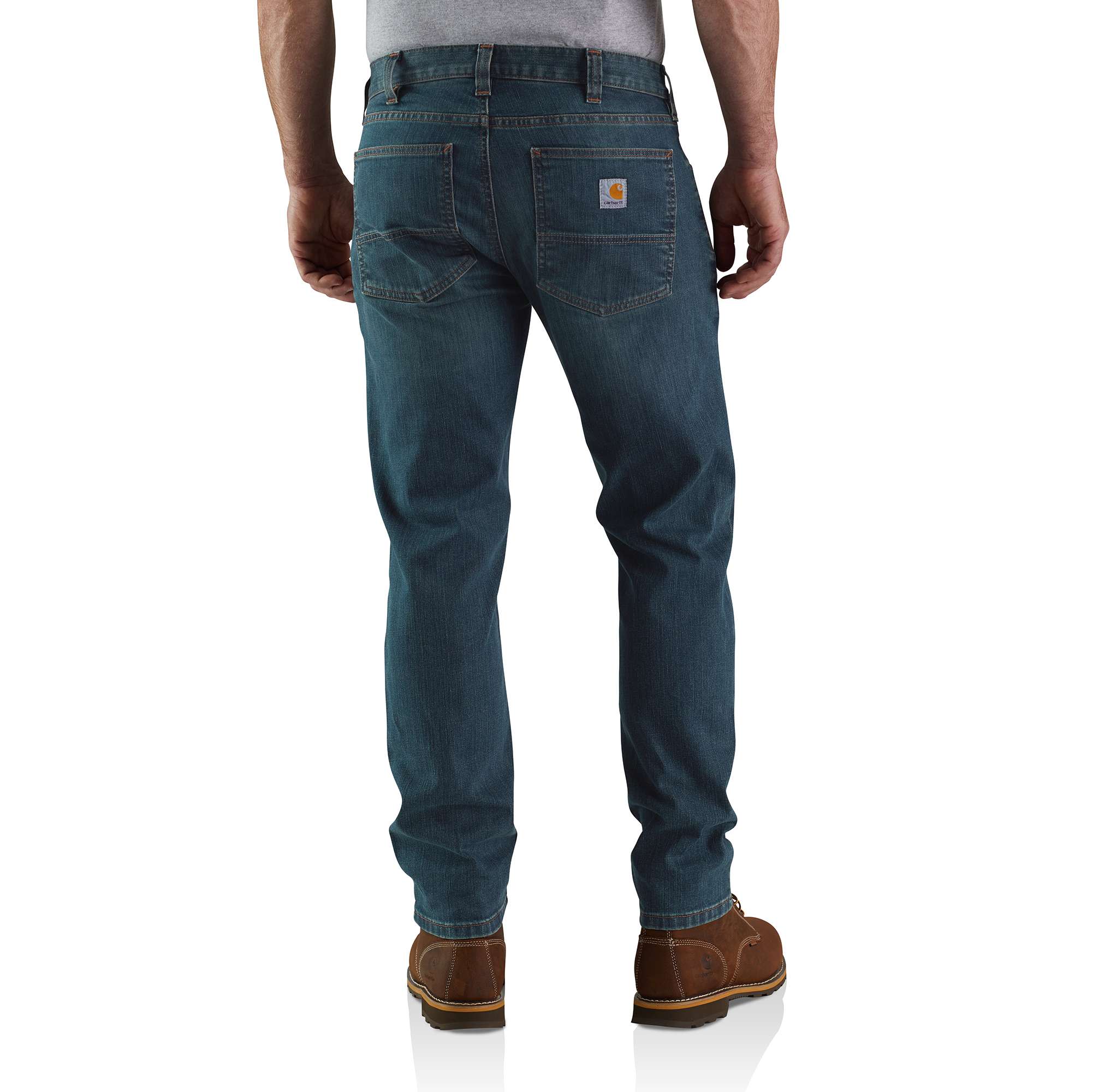 Rugged Flex® Relaxed Fit Low Rise 5-Pocket Tapered Jean - Image 2