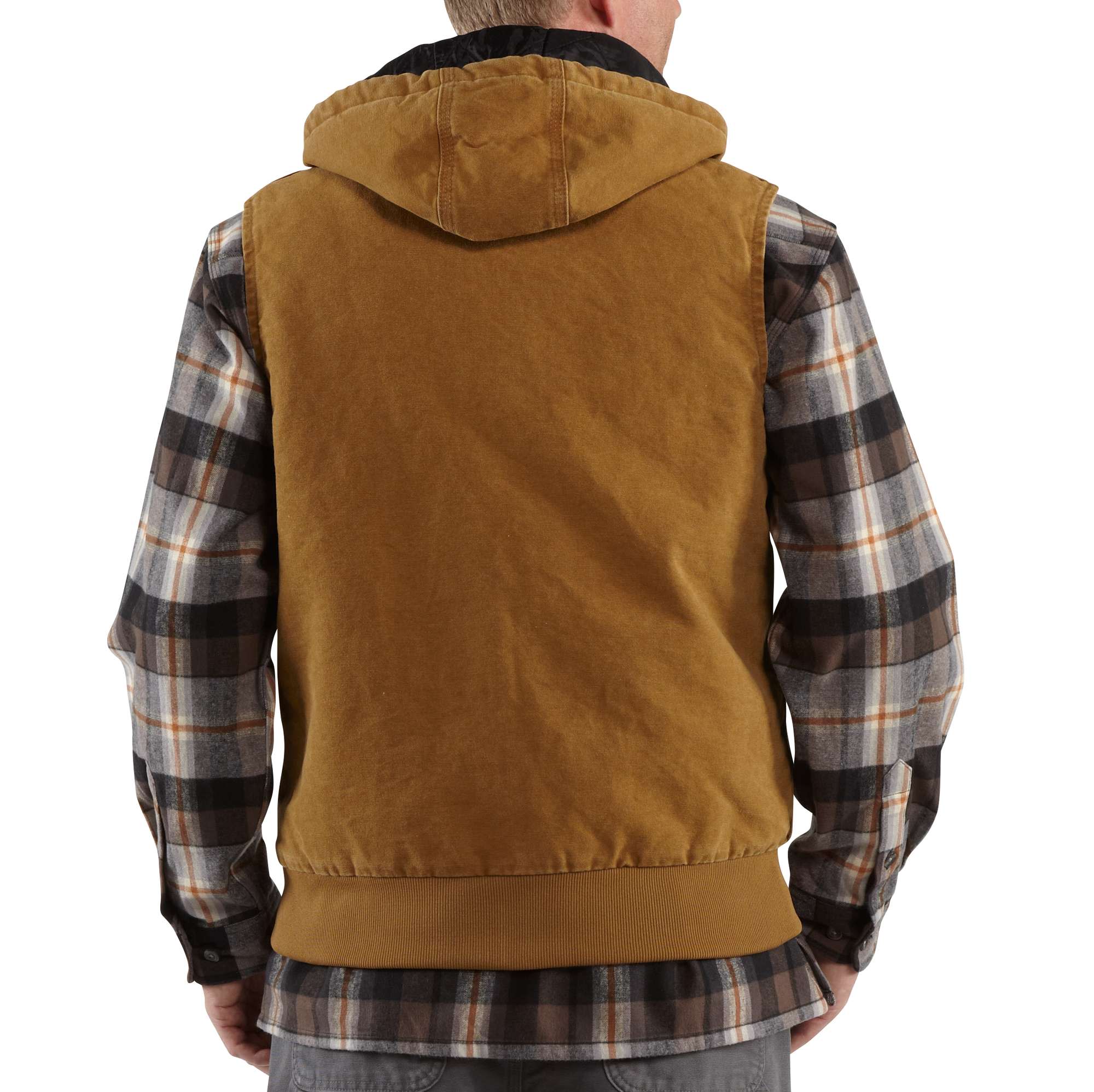 Sandstone Hooded Active Vest - Image 3