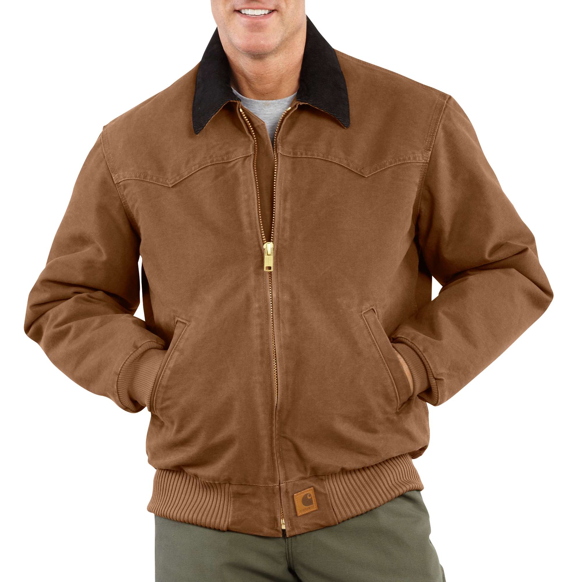 Sandstone Santa Fe Jacket/Quilted- Flannel Lined