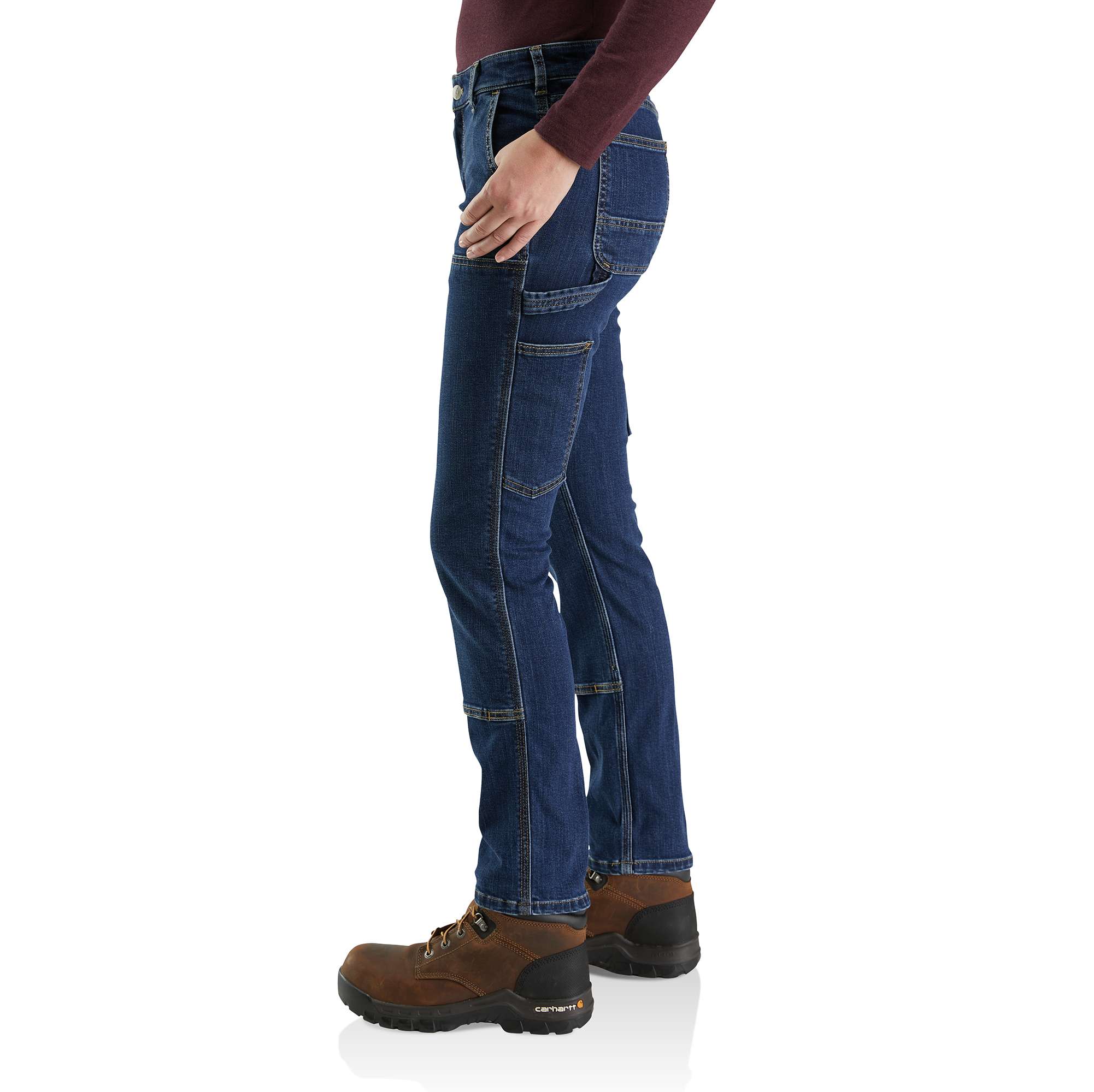 Straight Fit Double-Front Jean - Image 3