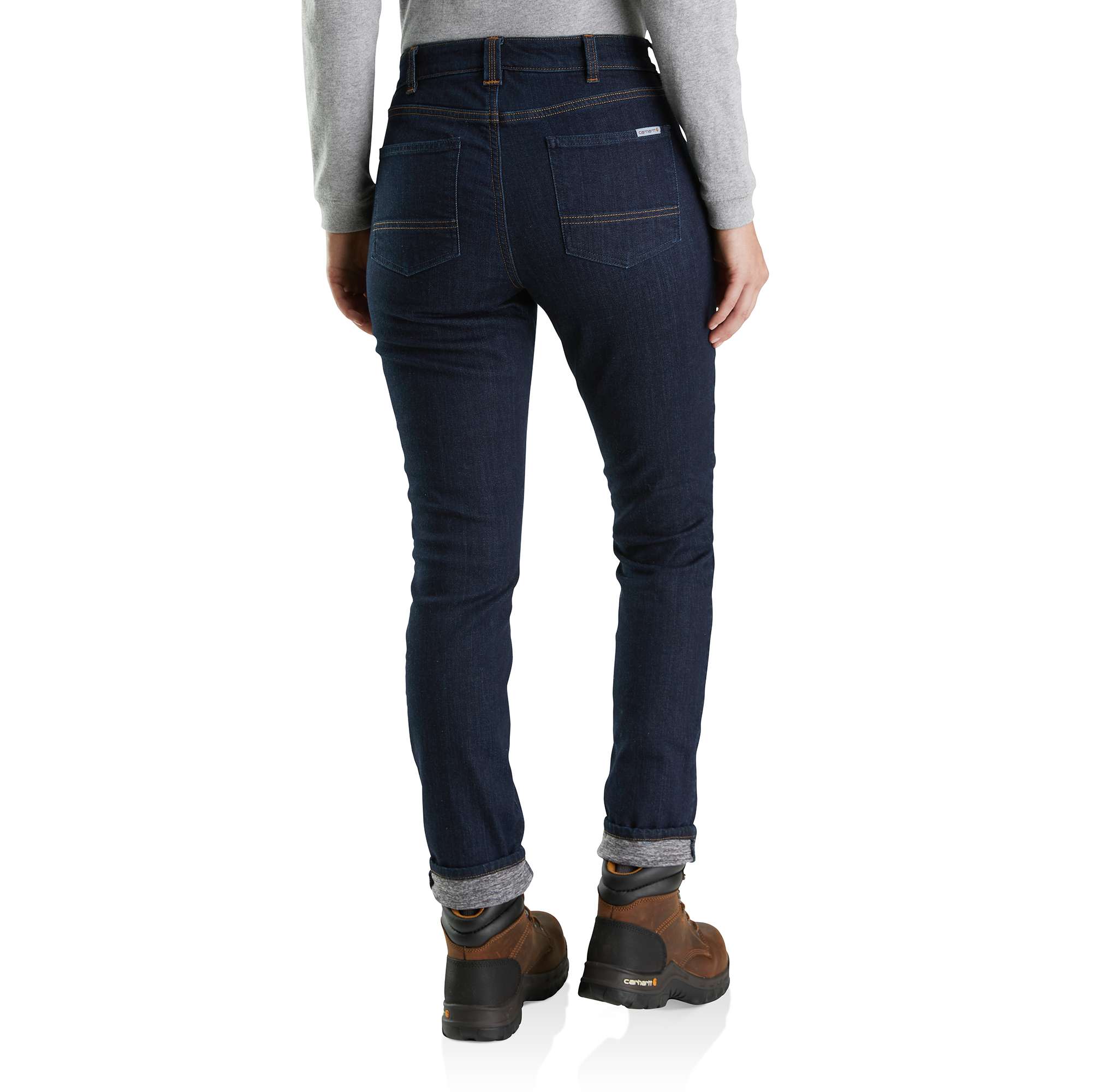 Straight Leg Lined Jean - Image 2