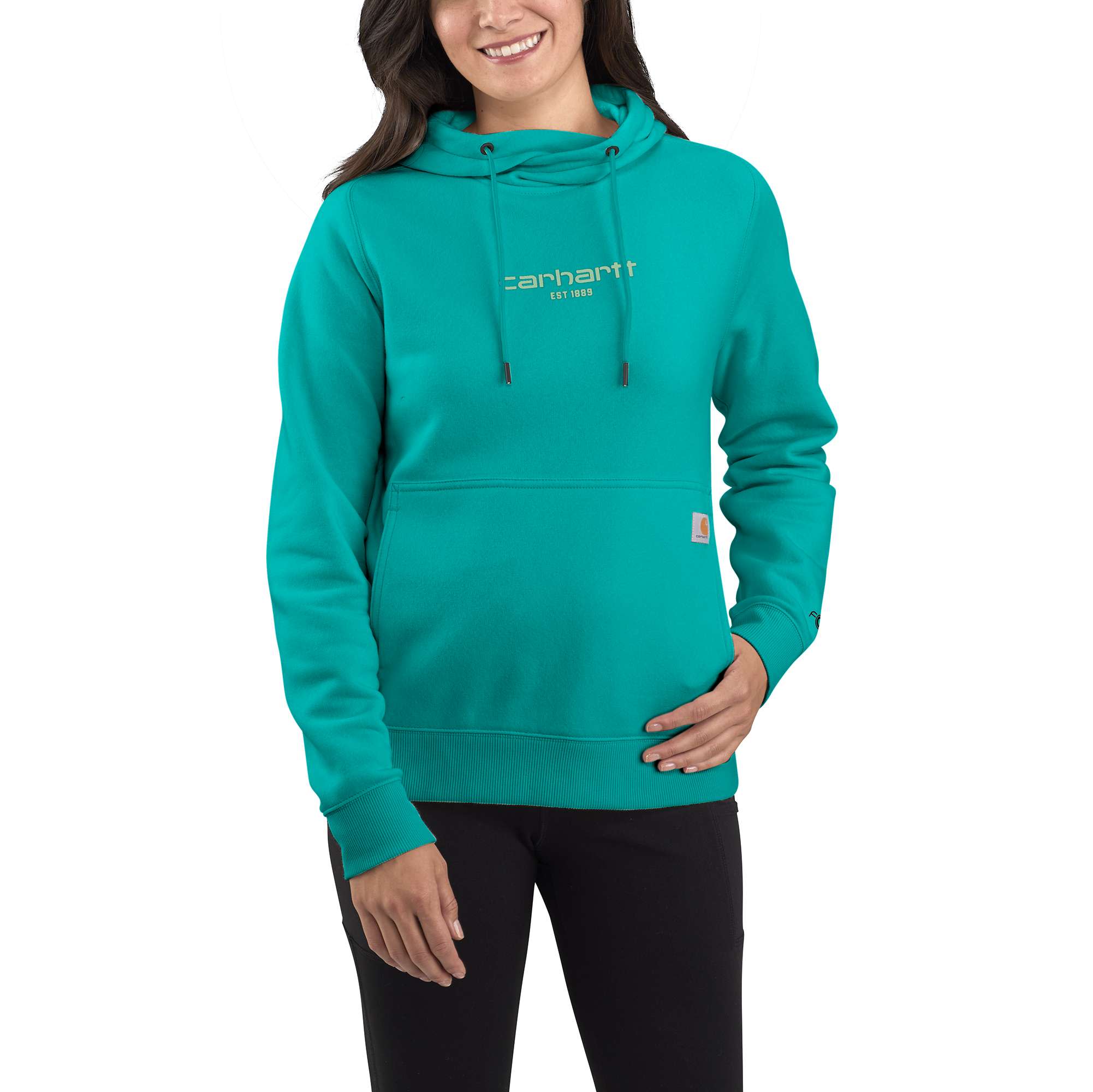 Women's Carhartt Force® Relaxed Fit Lightweight Graphic Hoodie