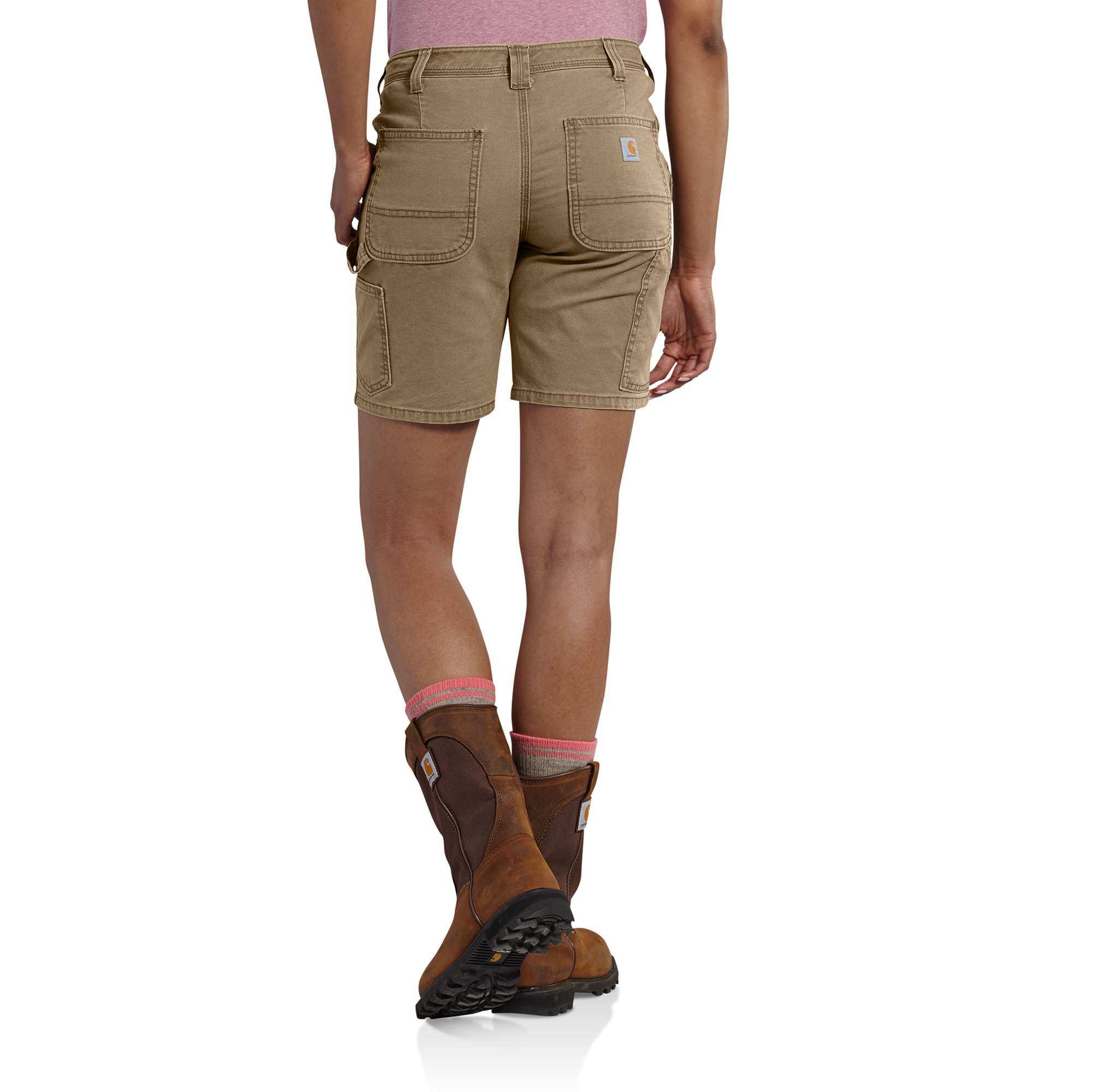 Women's Rugged Flex® Loose Fit Canvas Work Short - Image 2